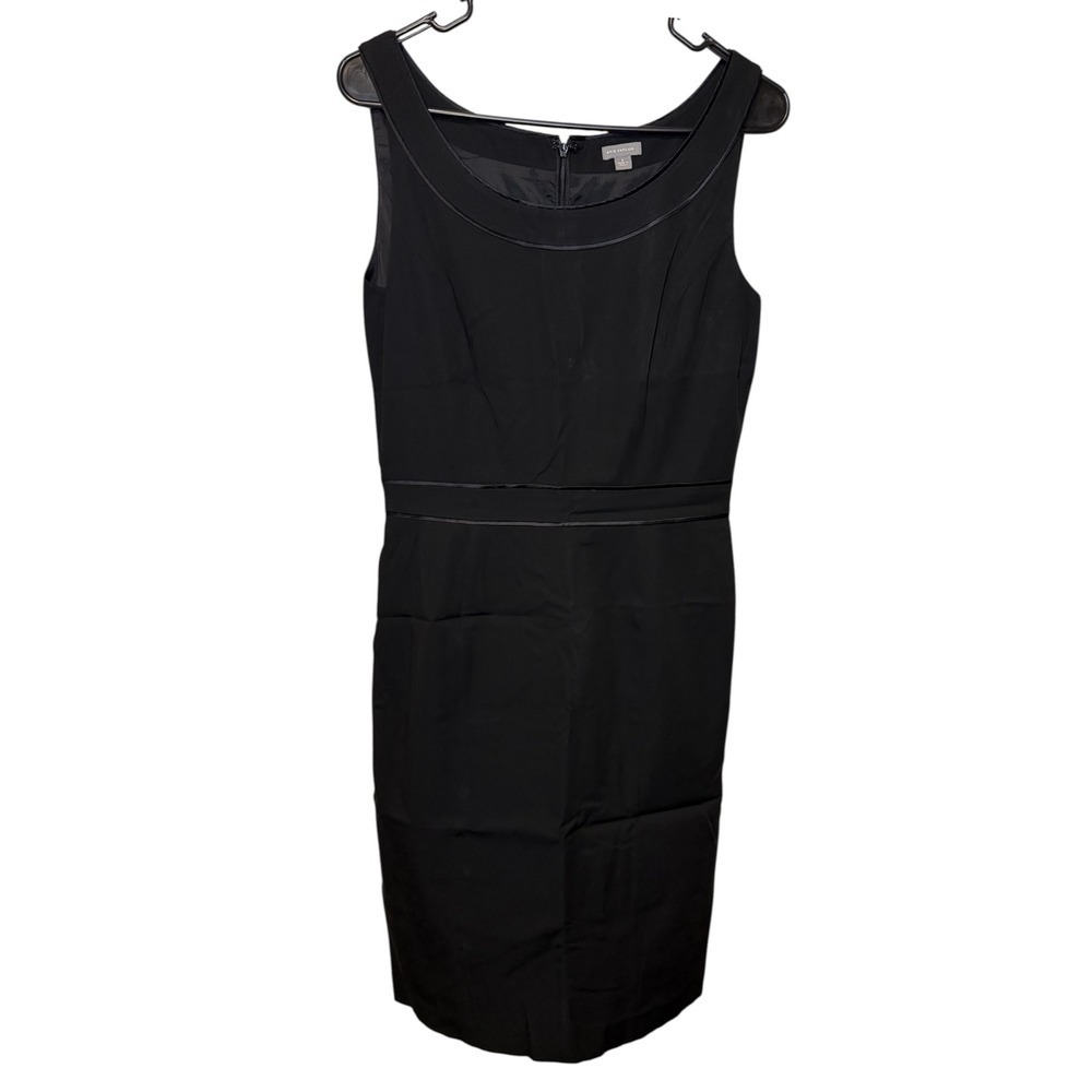 Ann Taylor Black Sleeveless Dress Career Workwear Women's Size 6